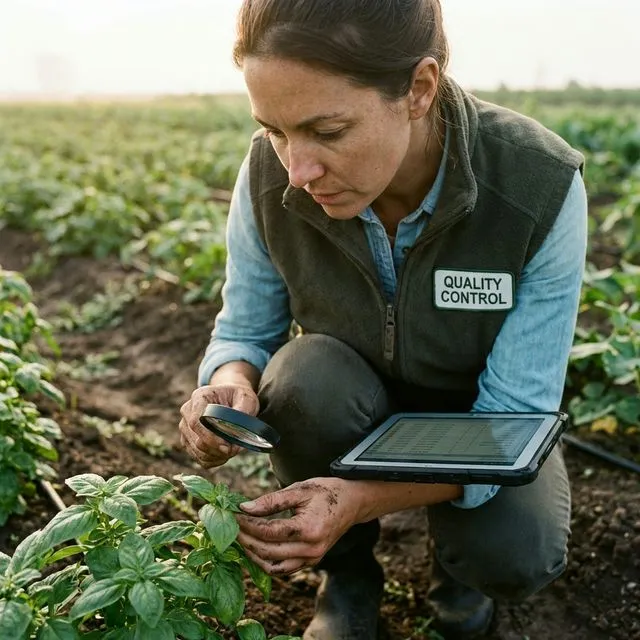 Quality Control In Field