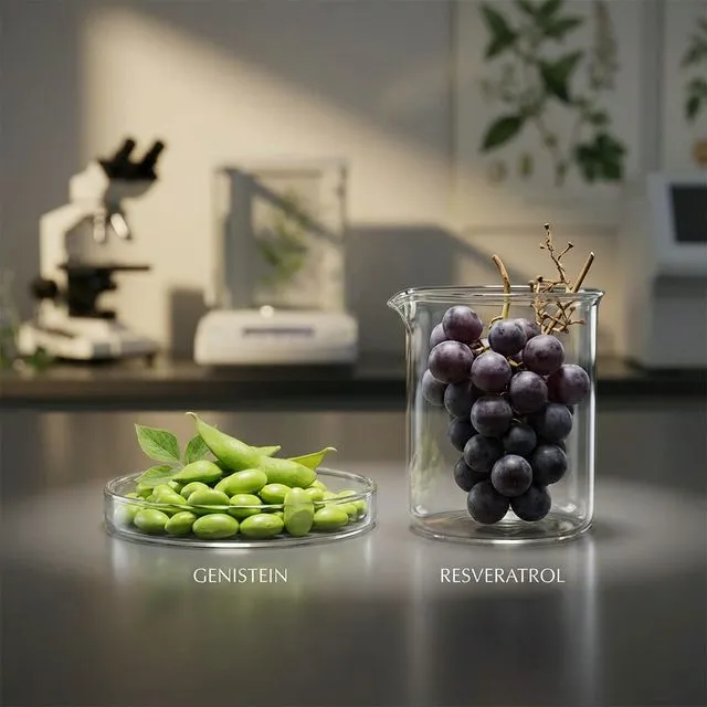 Genisteína vs Resveratrol: Diferencias Clave