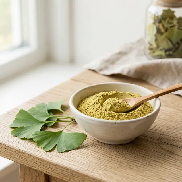 Bio-Ginkgo-Biloba-Extrakt-Pulver